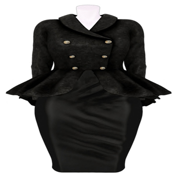 Second Life Marketplace - Belle Epoque { Lydia } Black